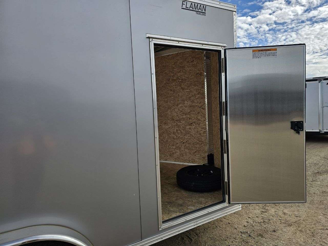 2026 Alcom Xpress 7'6" x 14' + V-Nose Cargo Trailer