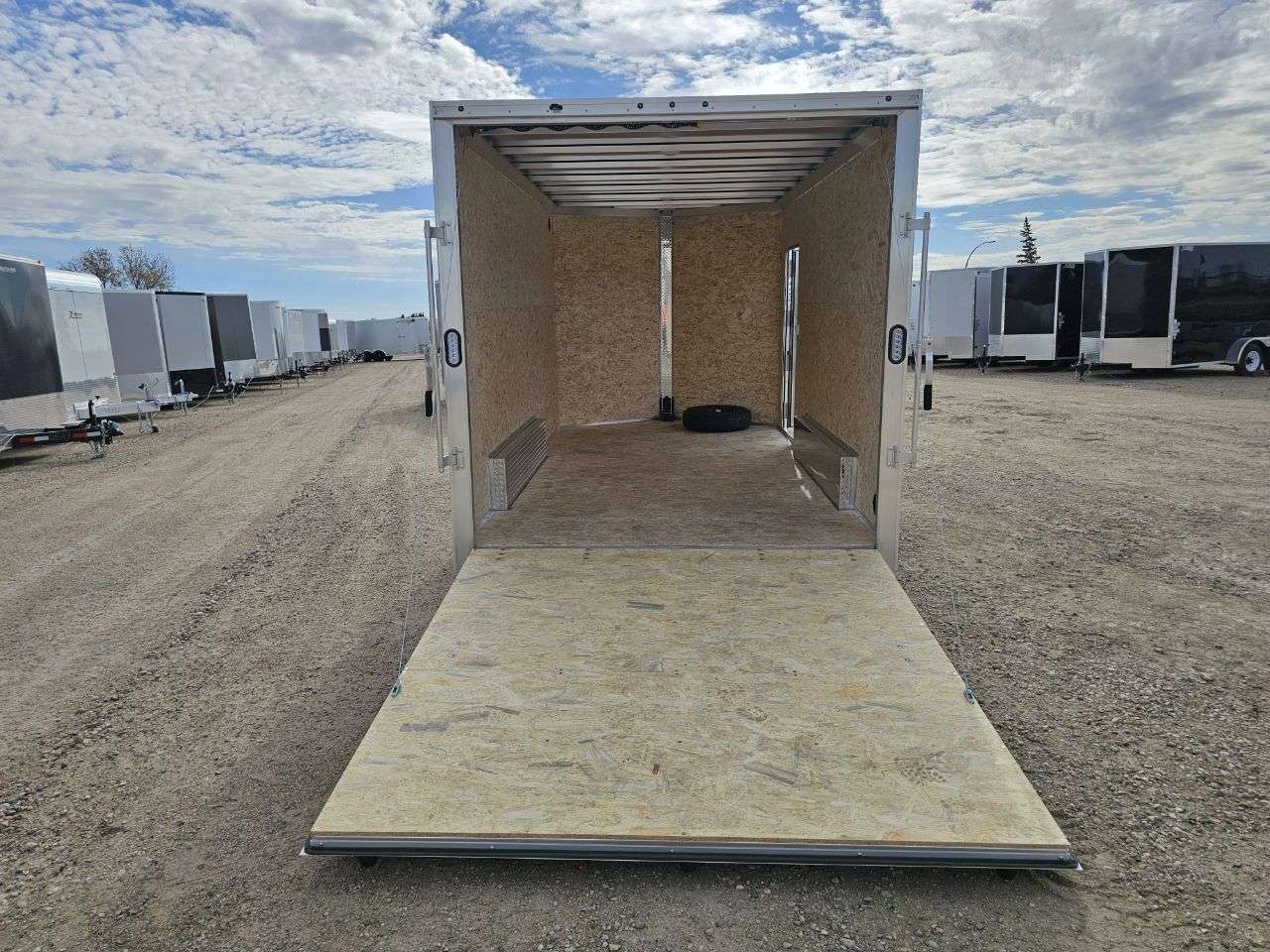 2026 Alcom Xpress 7'6" x 14' + V-Nose Cargo Trailer