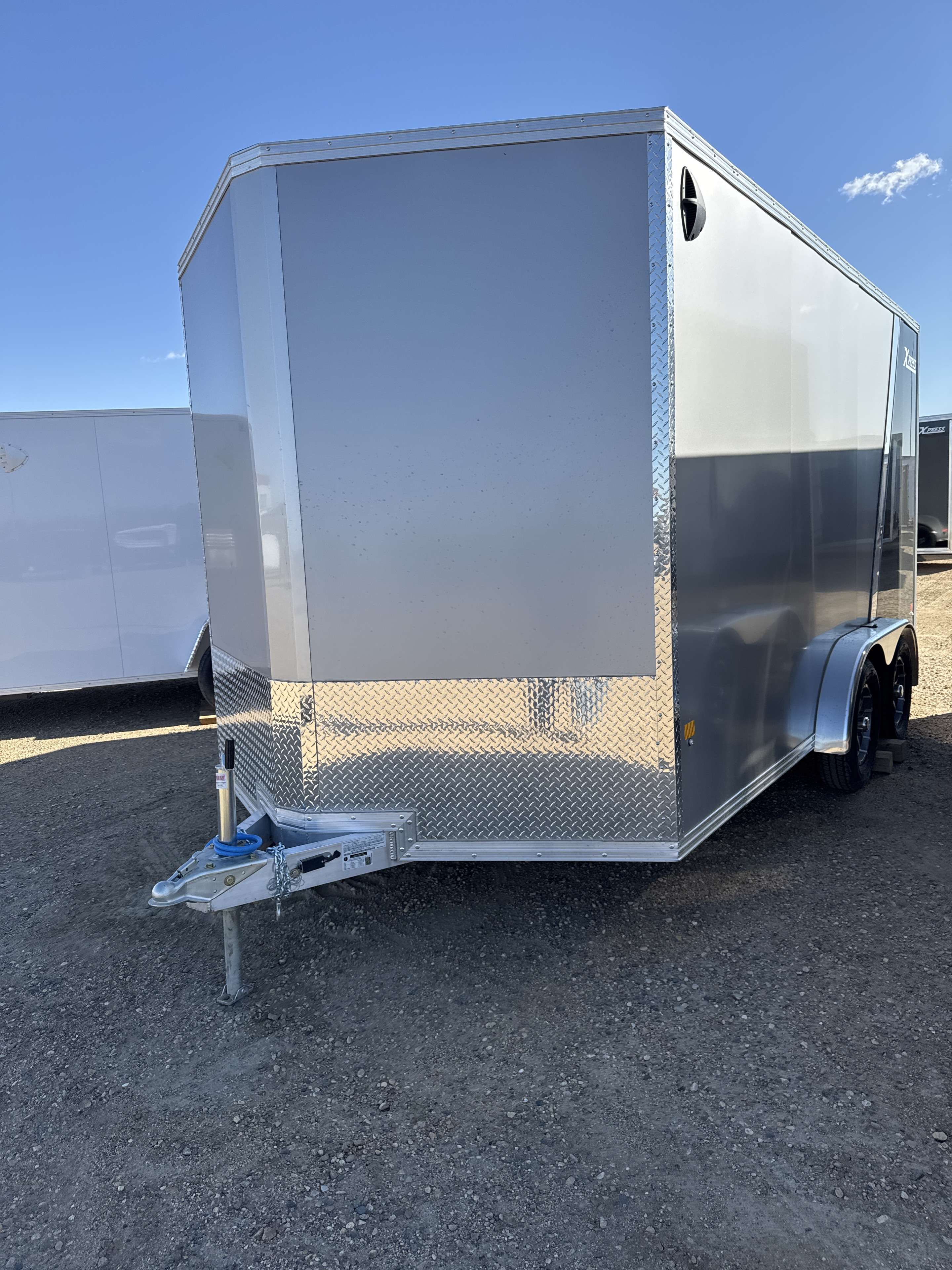 2026 Alcom Xpress 7'6" x 14' + V-Nose Cargo Trailer