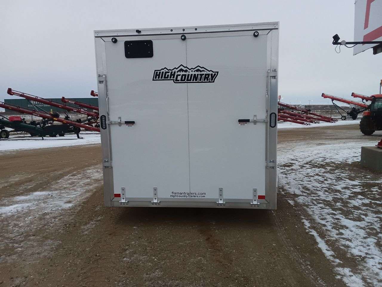 2026 Alcom Xpress 7'6" x 14' + V-Nose Cargo Trailer