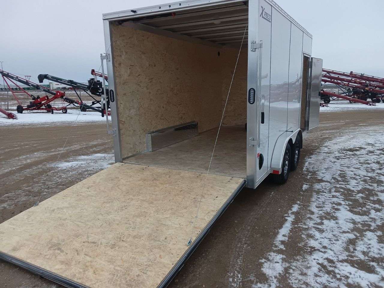 2026 Alcom Xpress 7'6" x 14' + V-Nose Cargo Trailer