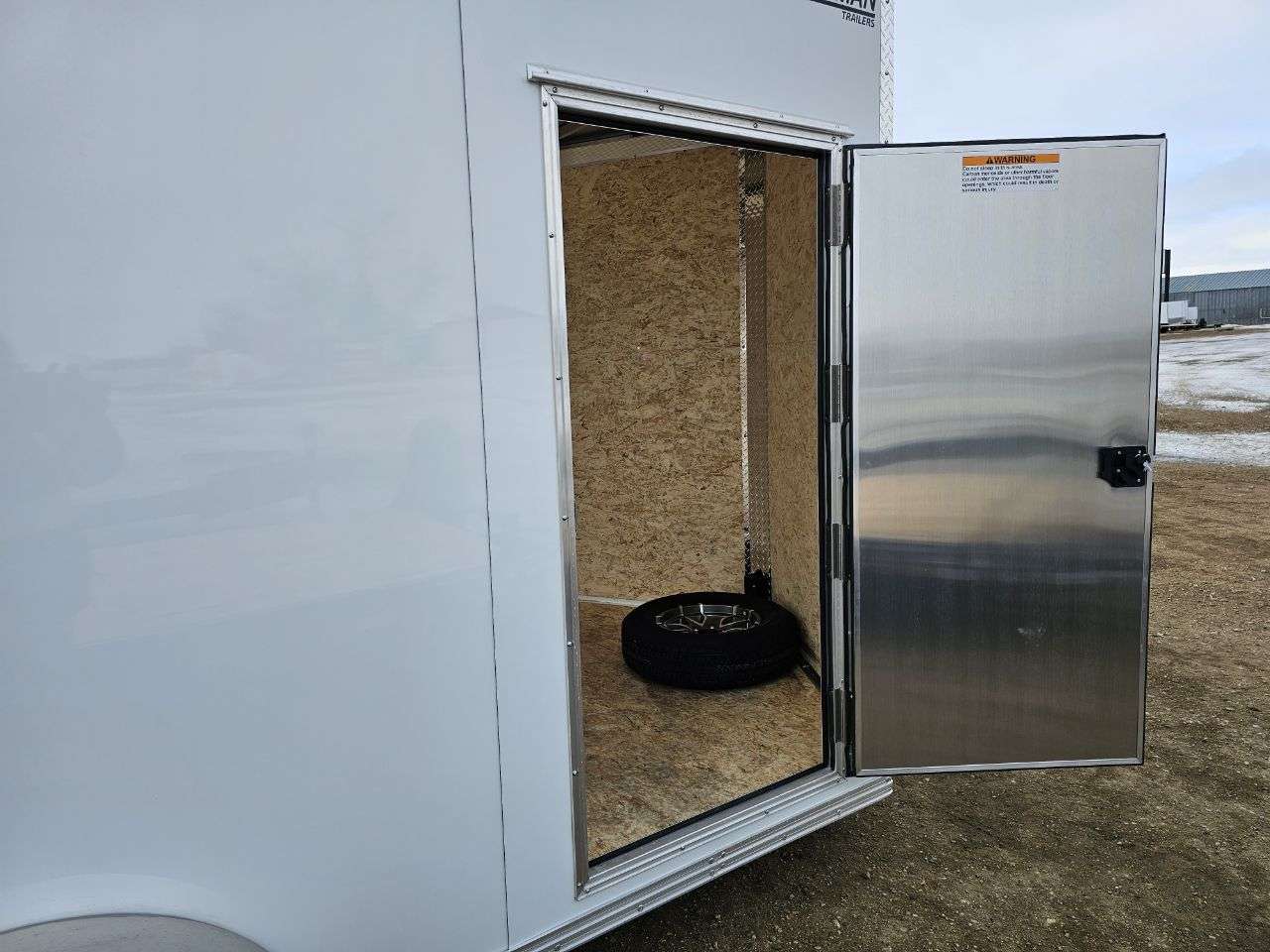 2026 Alcom Xpress 7'6" x 14' + V-Nose Cargo Trailer