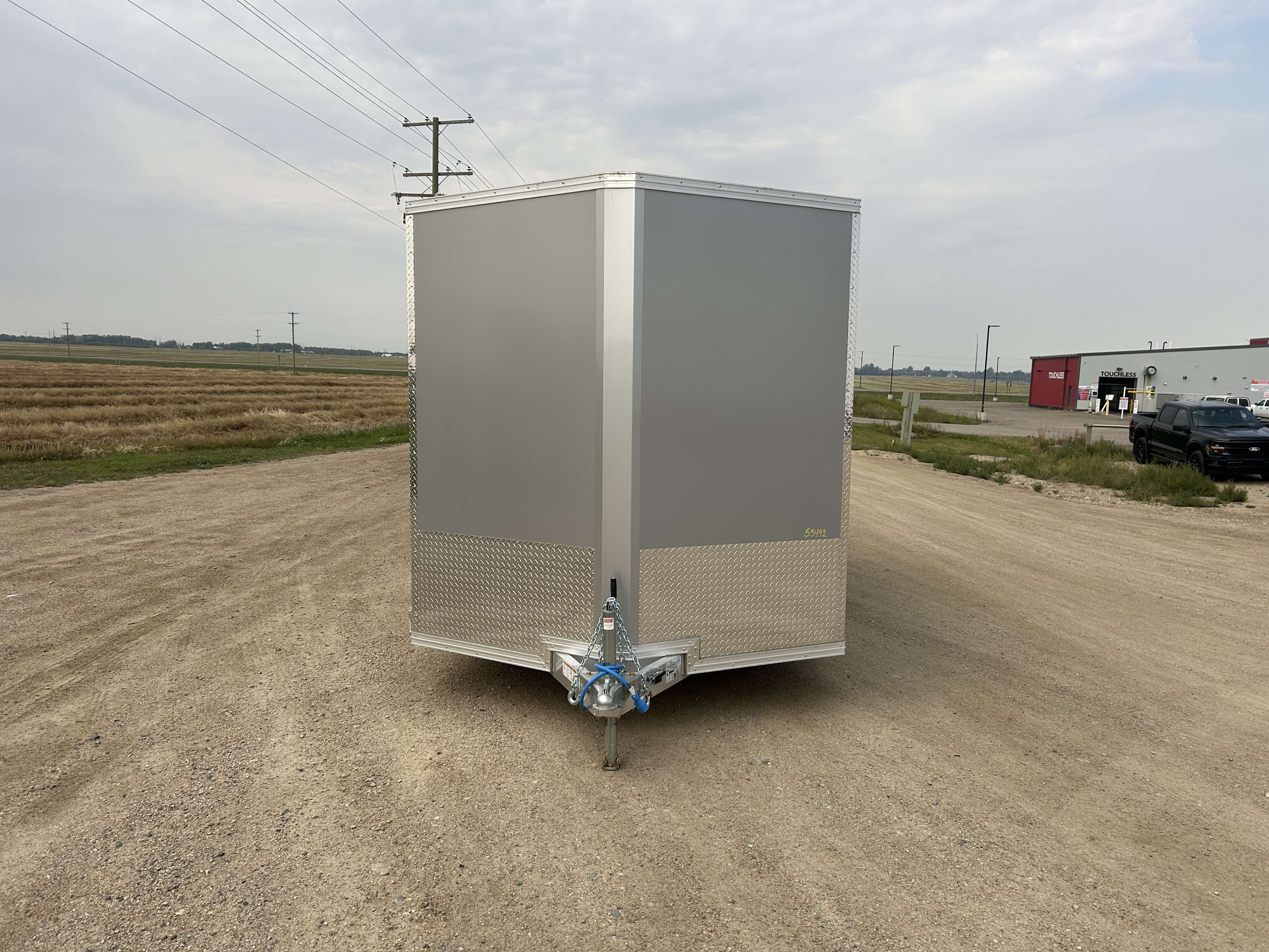 2026 Alcom Xpress 7'6" x 16' + V-Nose Cargo Trailer