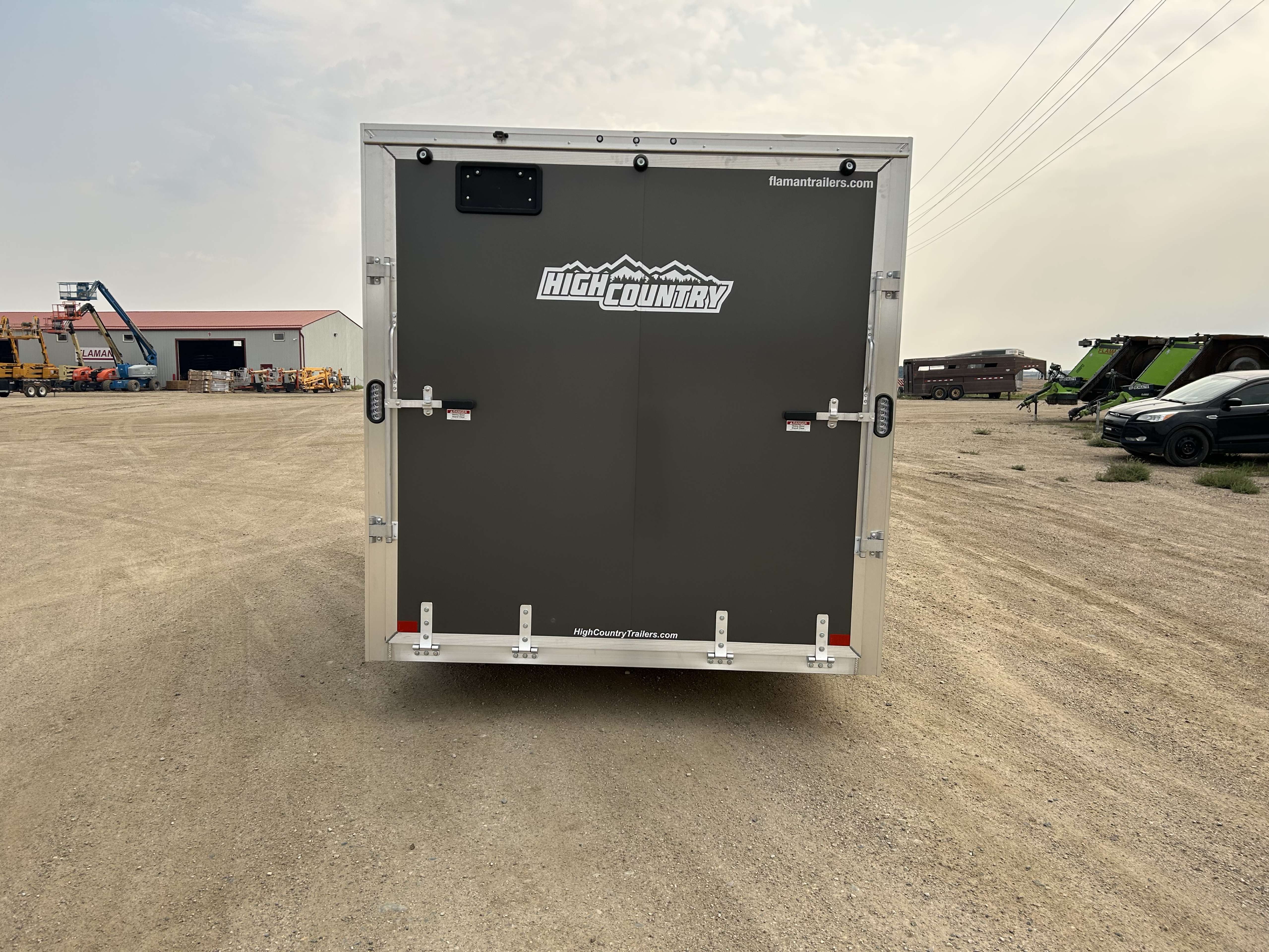 2026 Alcom Xpress 7'6" x 16' + V-Nose Cargo Trailer