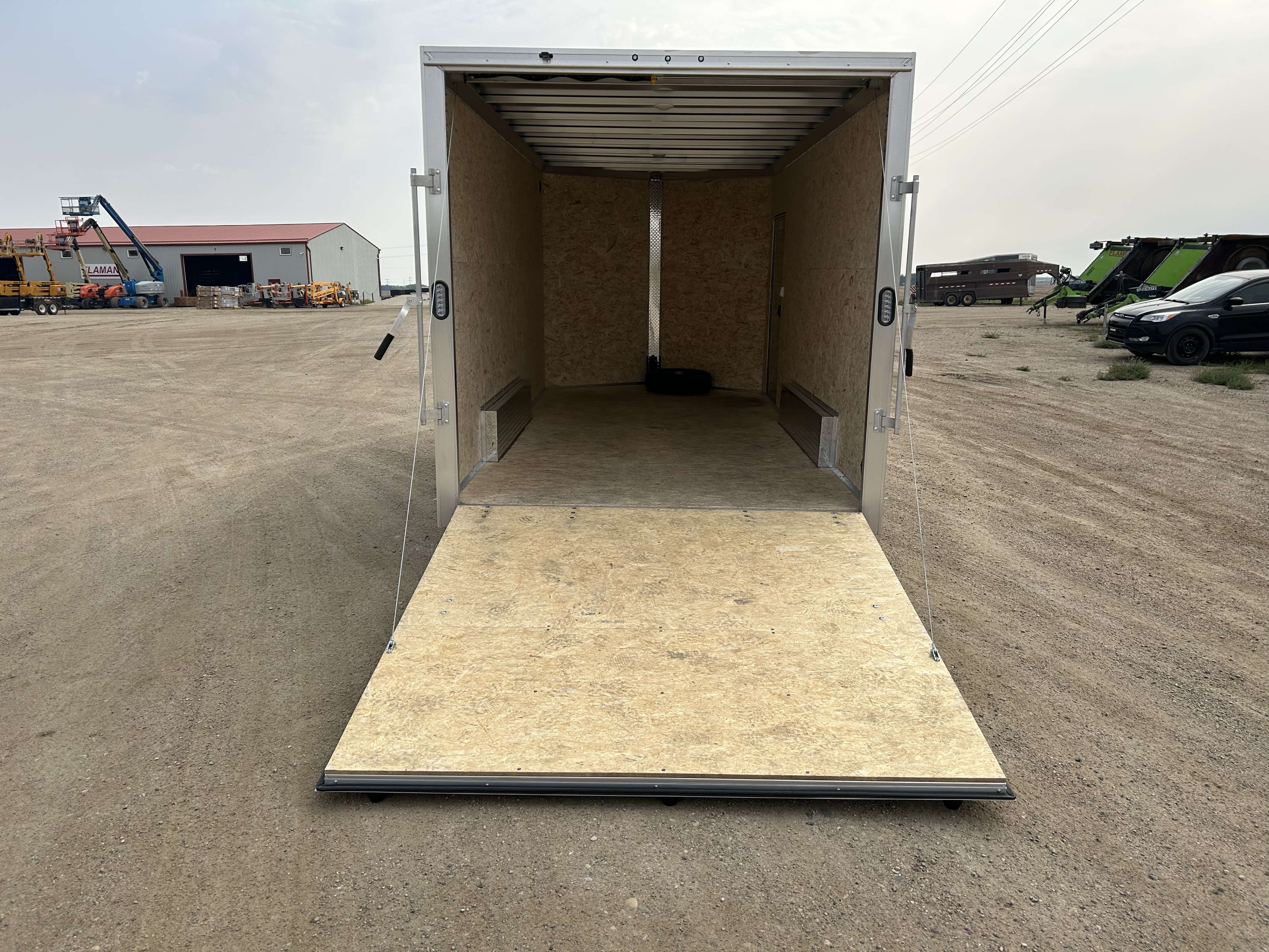2026 Alcom Xpress 7'6" x 16' + V-Nose Cargo Trailer