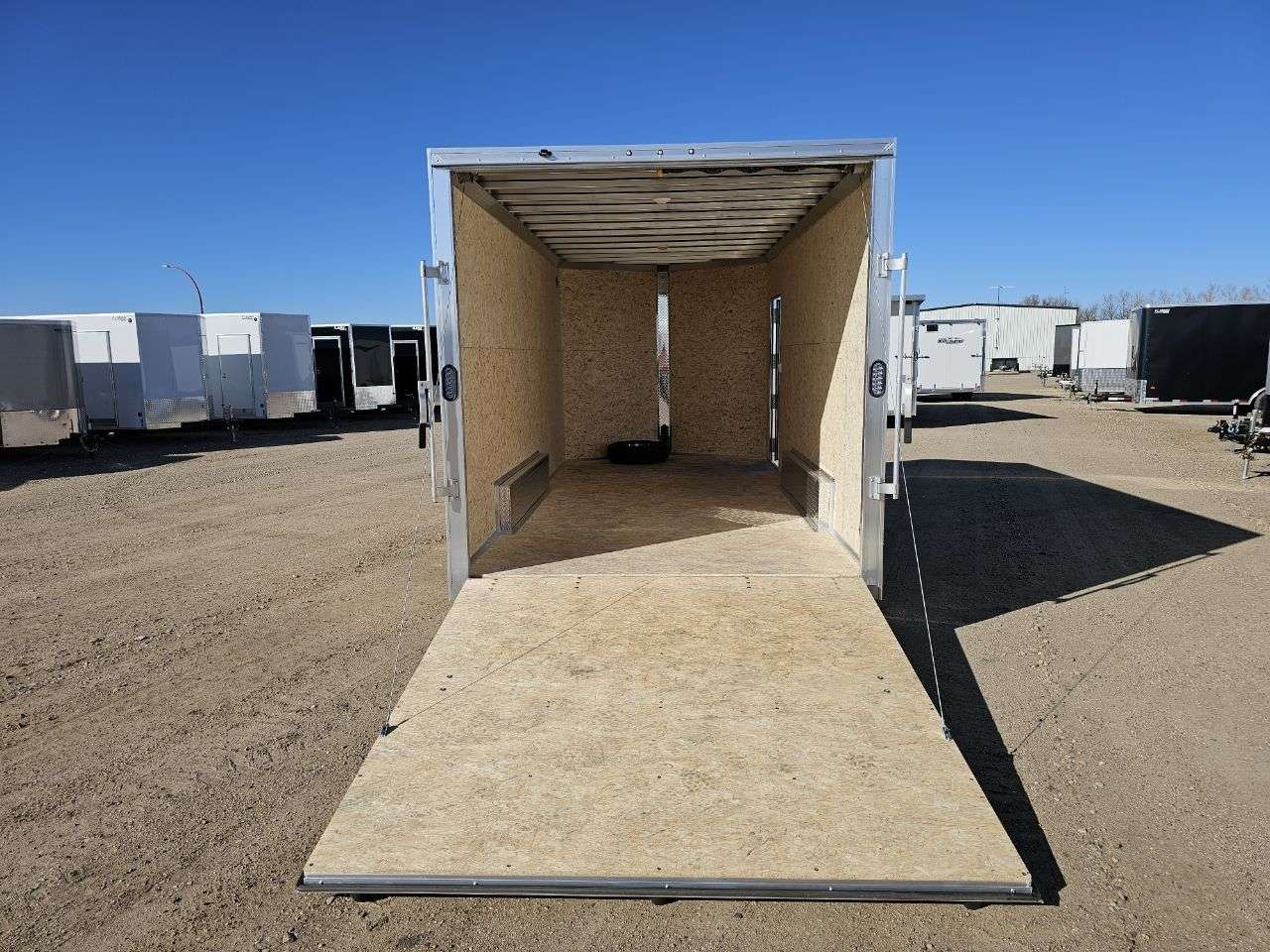 2026 Alcom Xpress 7'6" x 16' + V-Nose Cargo Trailer