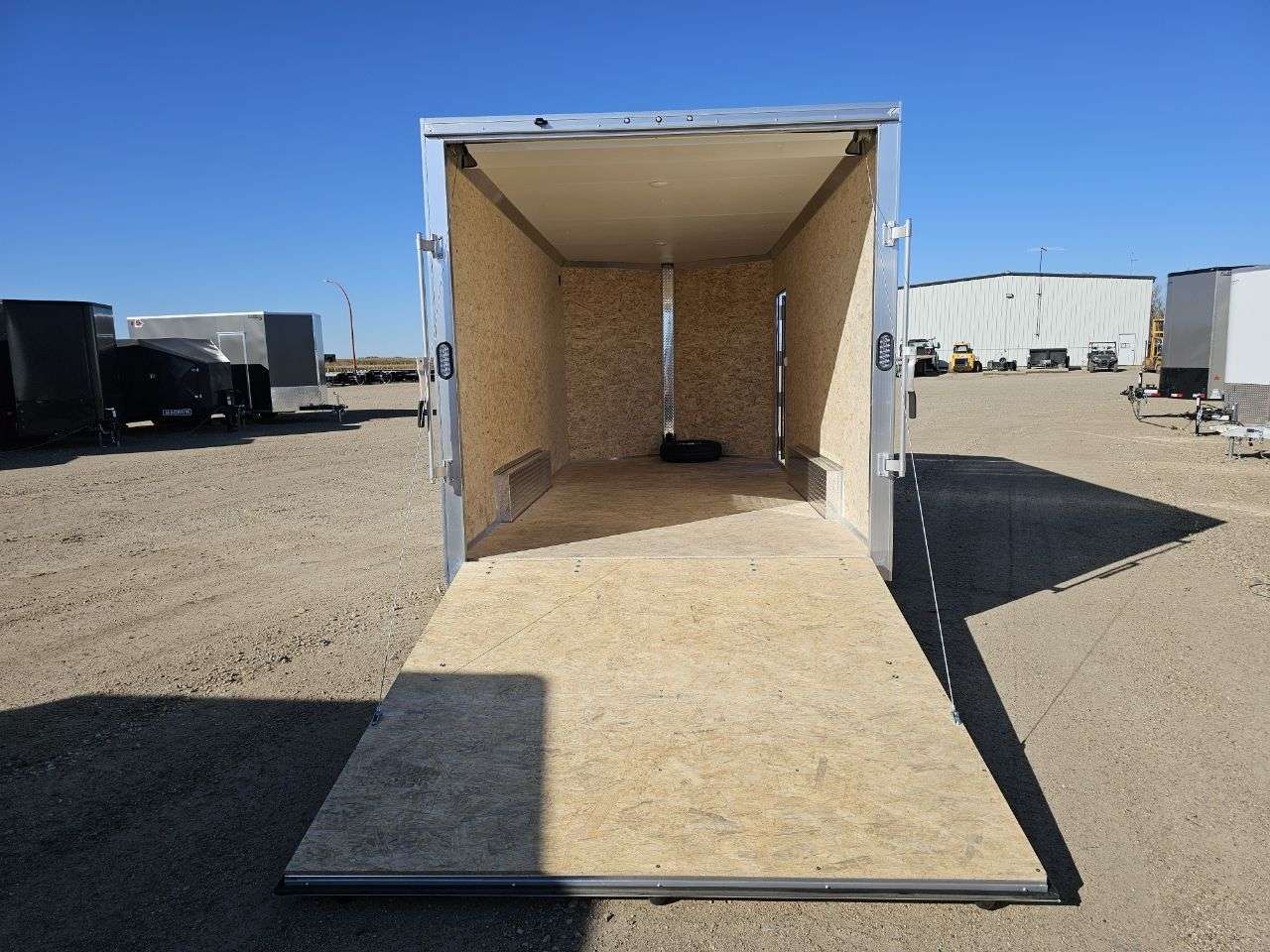 2026 Alcom Xpress 7'6" x 16' + V-Nose Cargo Trailer