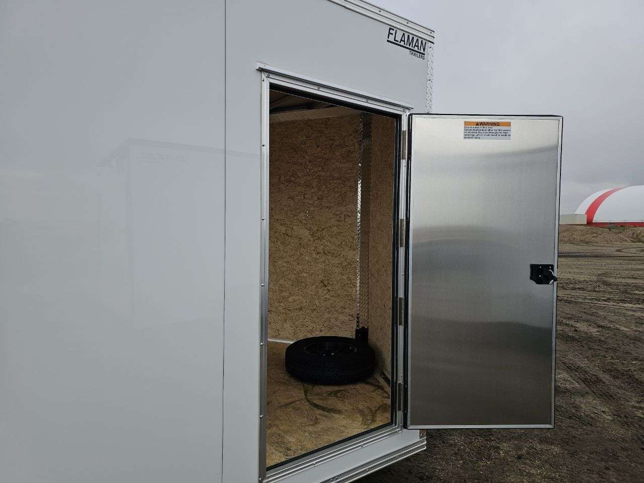 2026 Alcom Xpress 7'6" x 16' + V-Nose Cargo Trailer