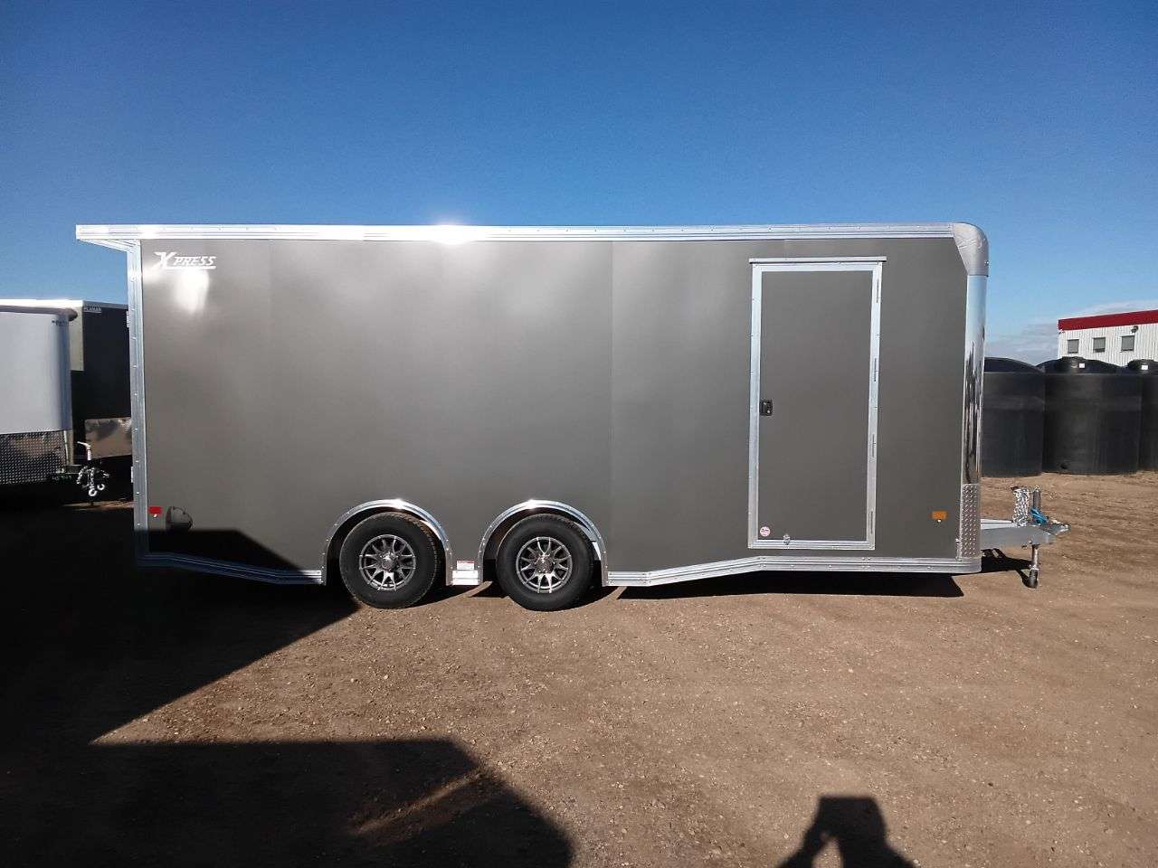 2026 Alcom Xpress 8'6" x 20' Flat Front Car Hauler Trailer