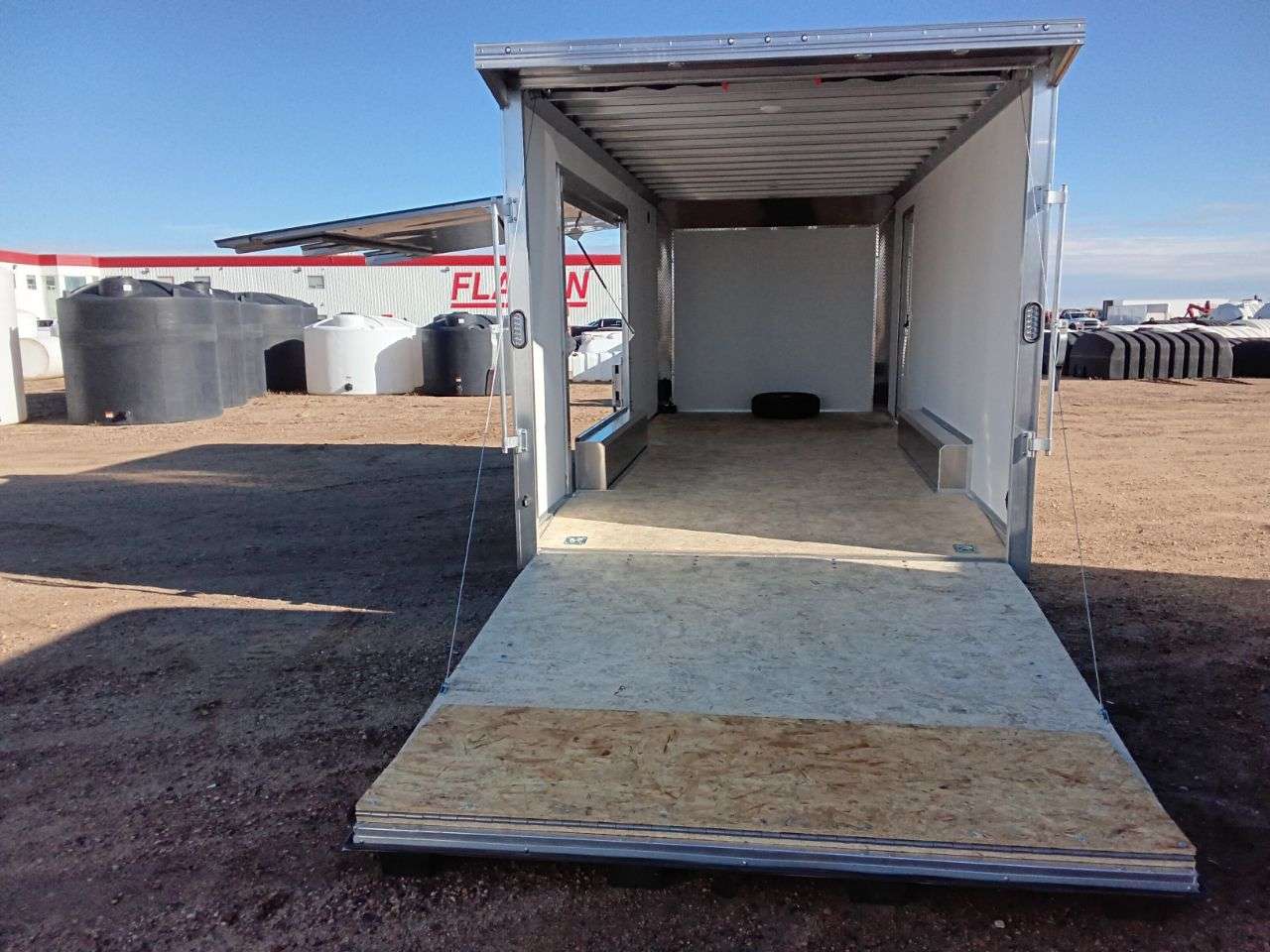 2026 Alcom Xpress 8'6" x 20' Flat Front Car Hauler Trailer