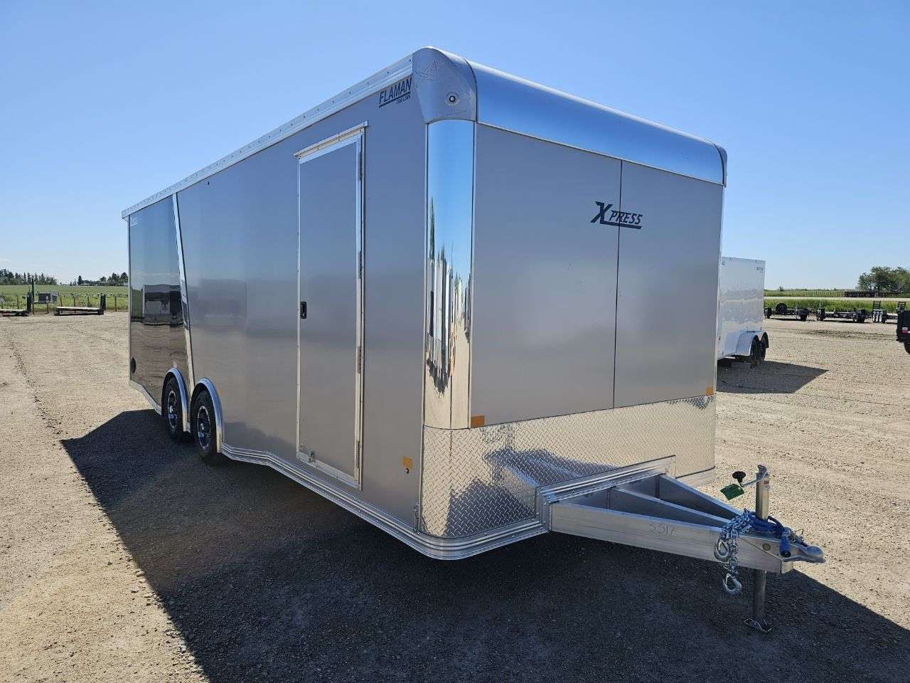 2026 Alcom Xpress 8'6" x 24' Flat Front Car Hauler Trailer