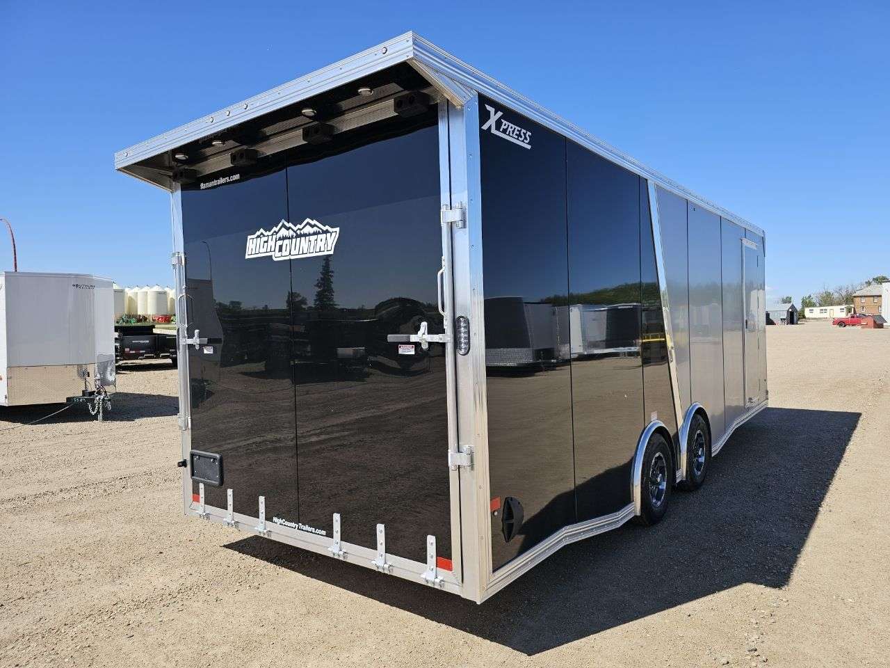 2026 Alcom Xpress 8'6" x 24' Flat Front Car Hauler Trailer
