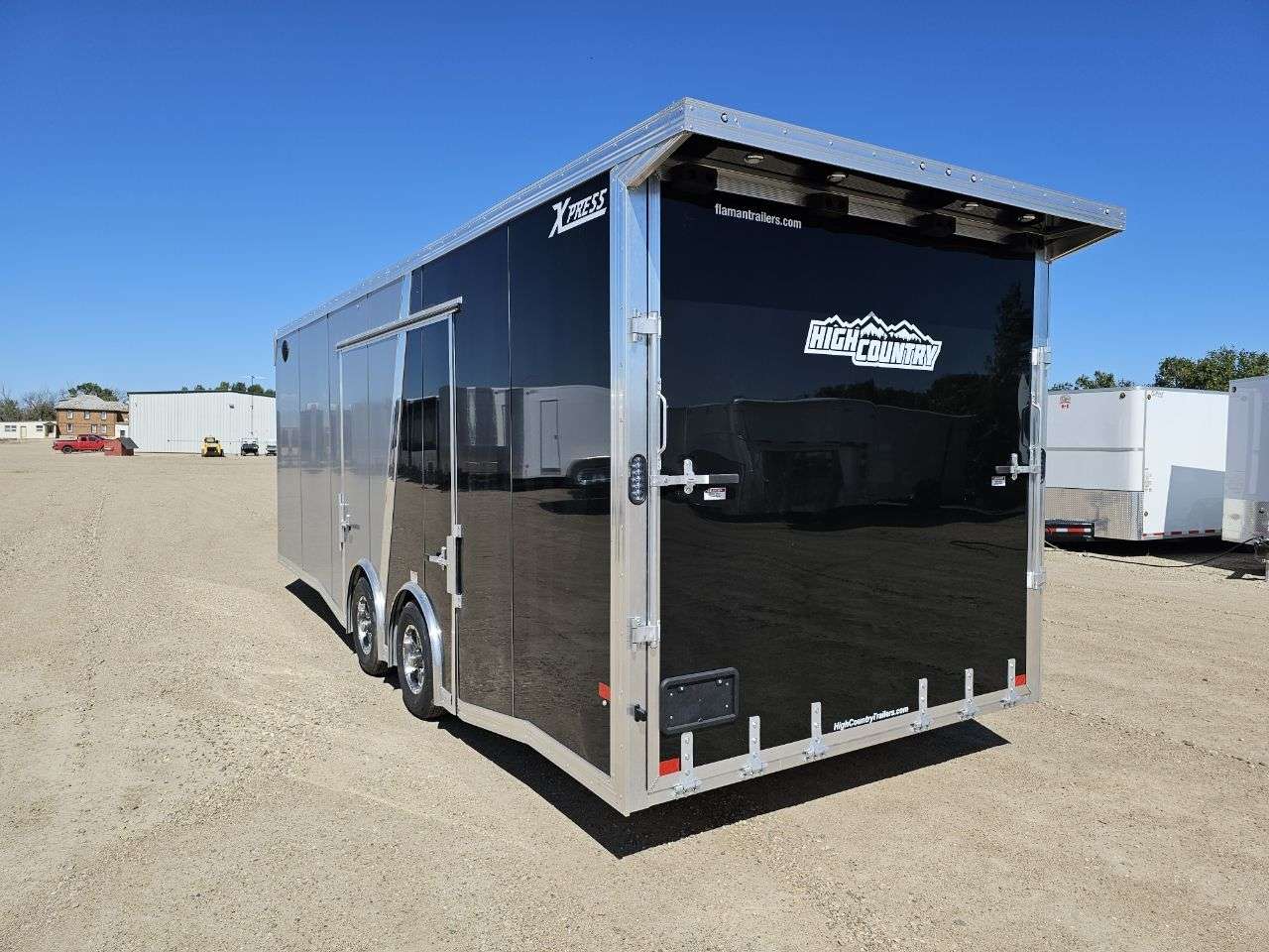 2026 Alcom Xpress 8'6" x 24' Flat Front Car Hauler Trailer