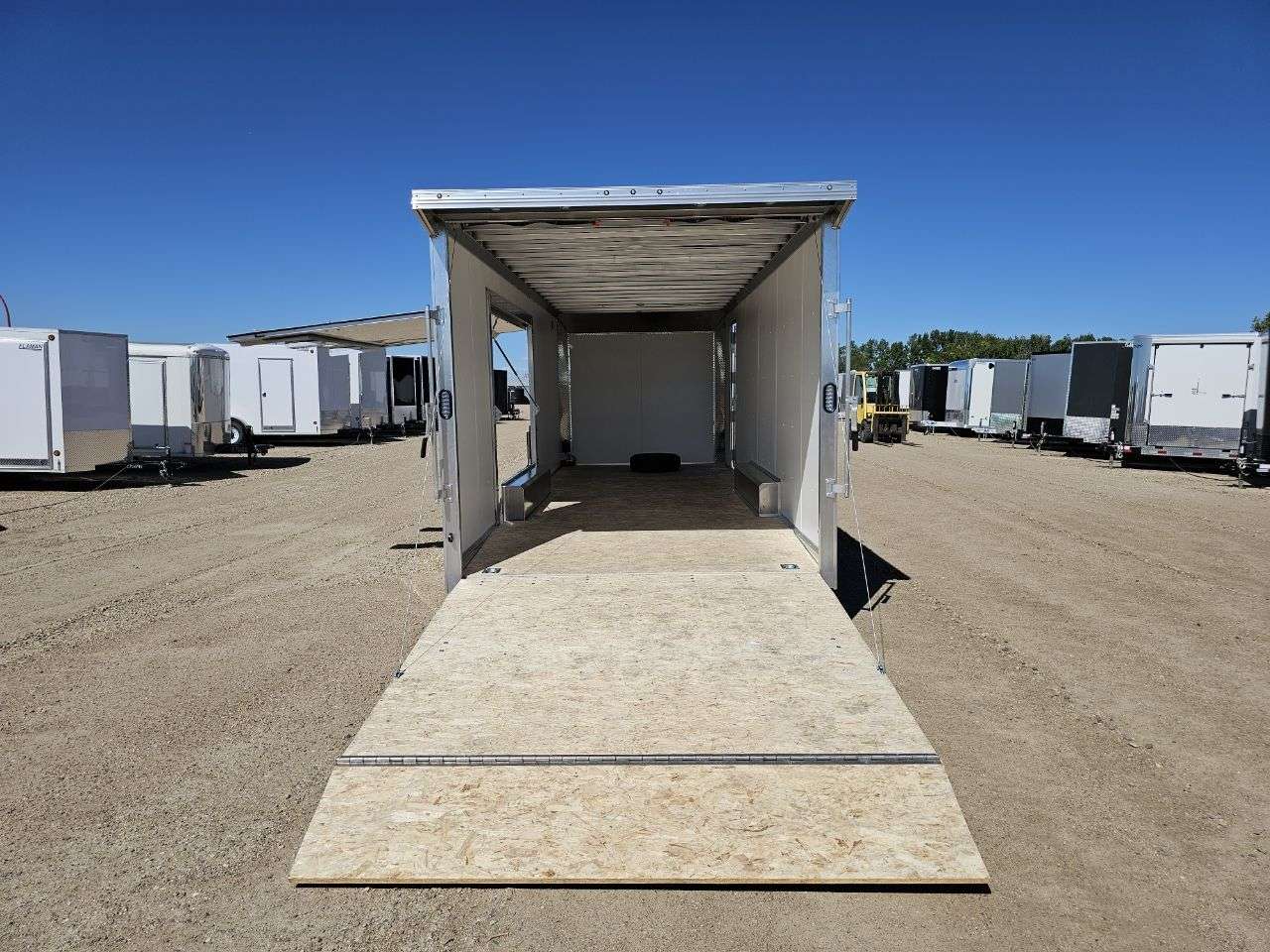 2026 Alcom Xpress 8'6" x 24' Flat Front Car Hauler Trailer