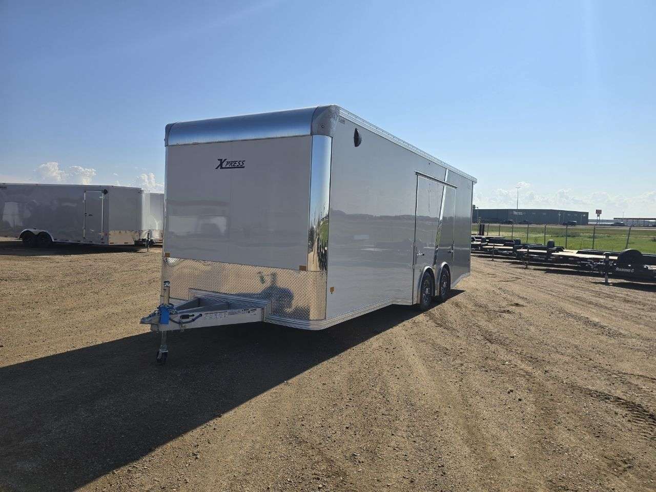 2026 Alcom Xpress 8'6" x 24' Flat Front Car Hauler Trailer