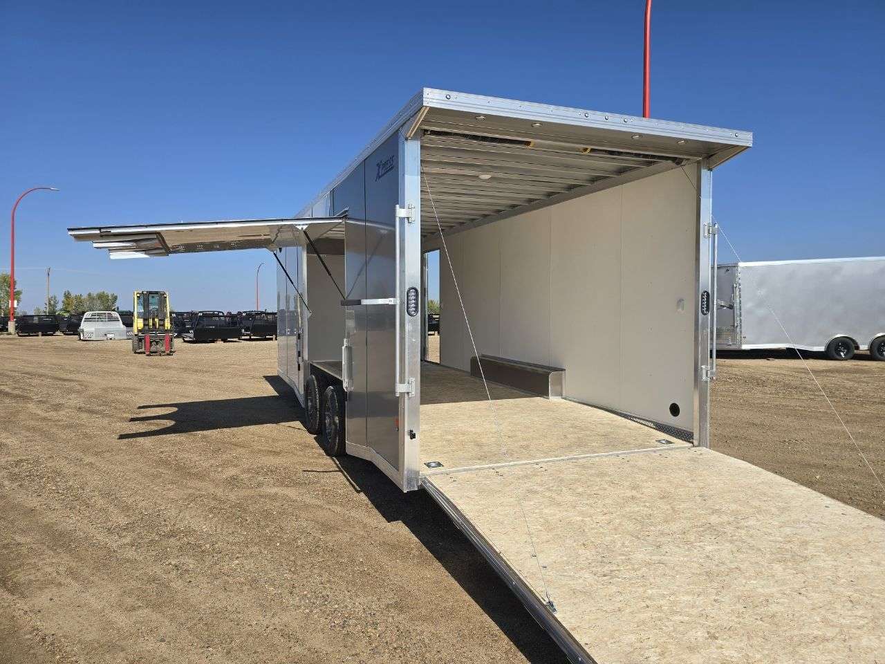 2026 Alcom Xpress 8'6" x 24' Flat Front Car Hauler Trailer