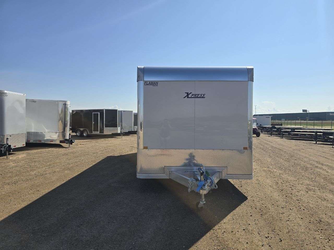 2026 Alcom Xpress 8'6" x 24' Flat Front Car Hauler Trailer