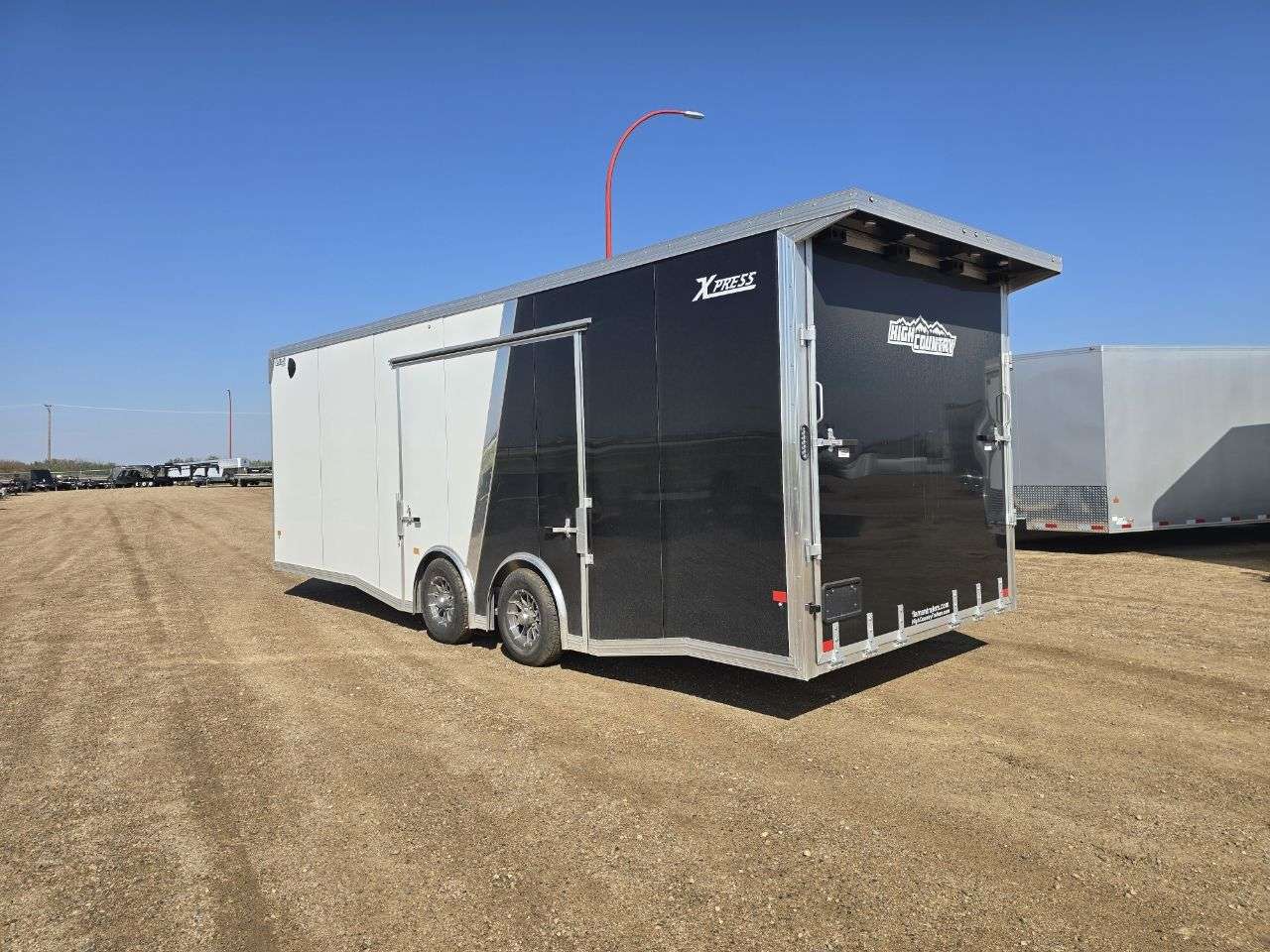 2026 Alcom Xpress 8'6" x 24' Flat Front Car Hauler Trailer