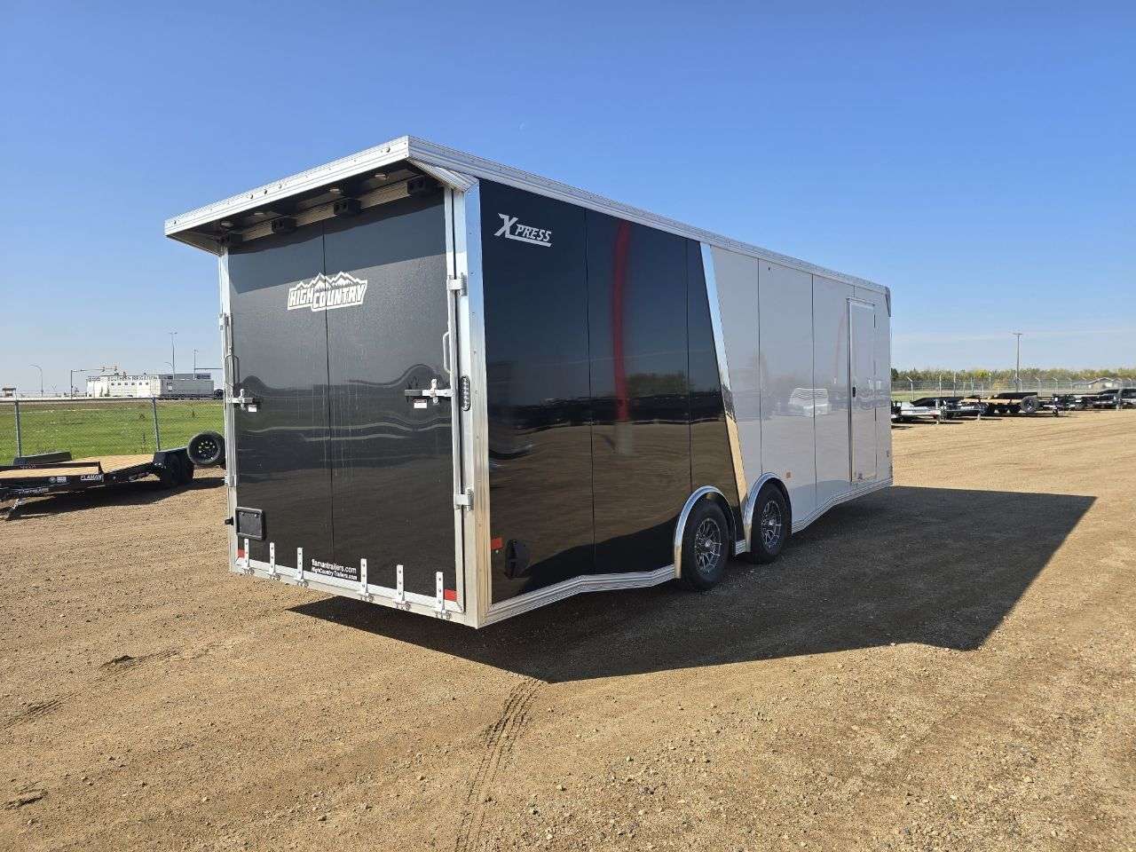 2026 Alcom Xpress 8'6" x 24' Flat Front Car Hauler Trailer