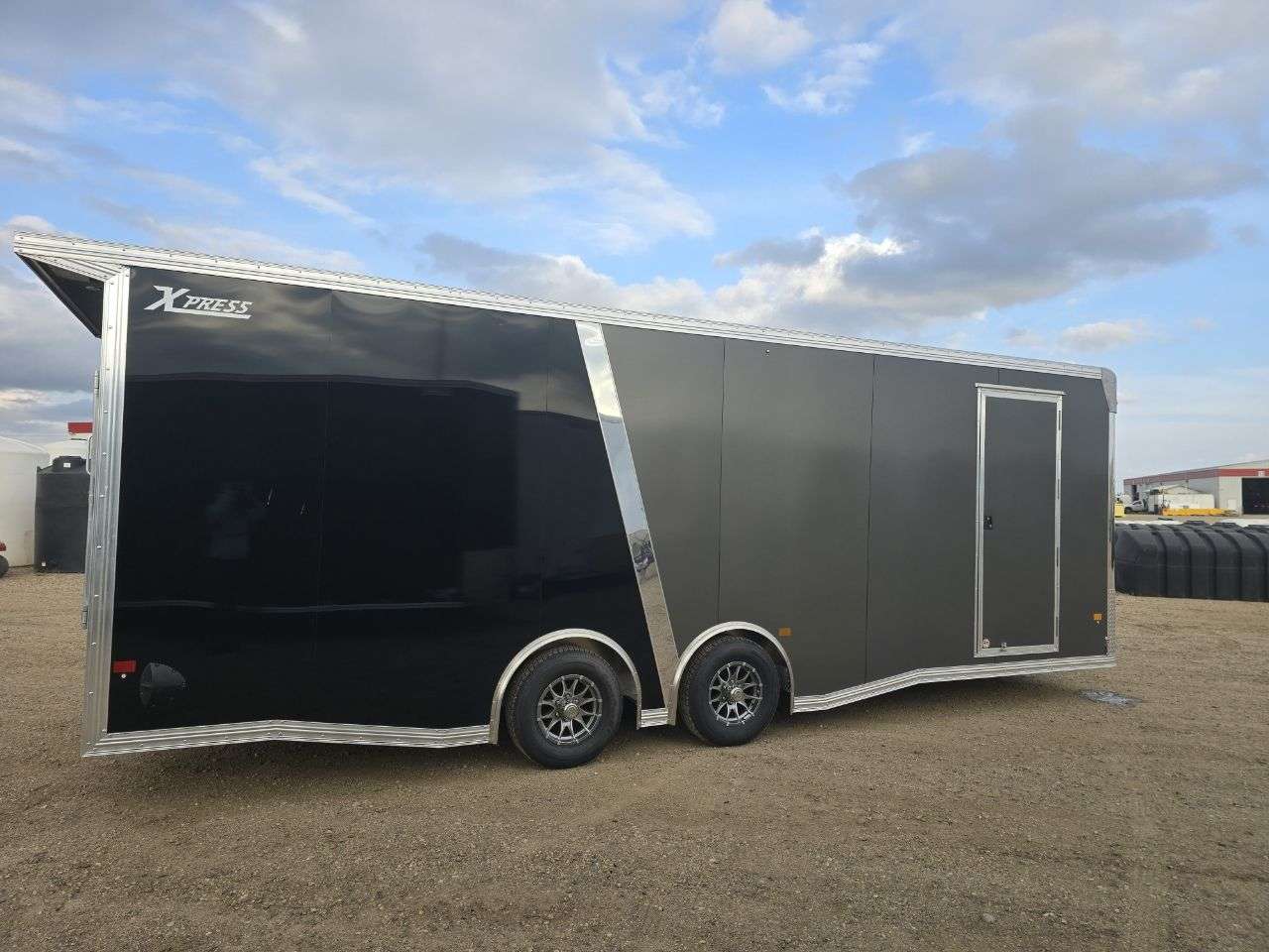 2026 Alcom Xpress 8'6" x 24' Flat Front Car Hauler Trailer