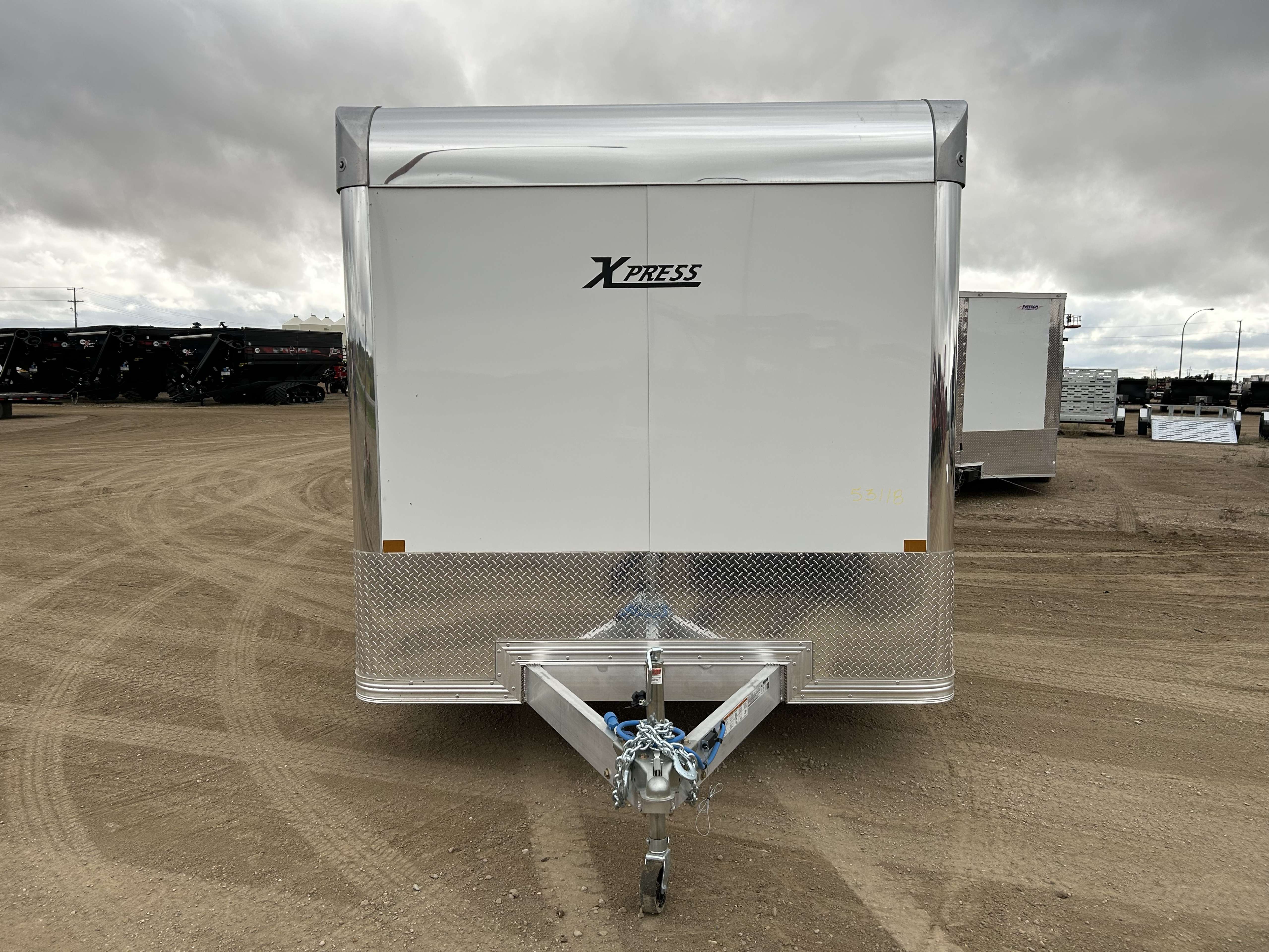 2026 Alcom Xpress 8'6" x 24' Flat Front Car Hauler Trailer