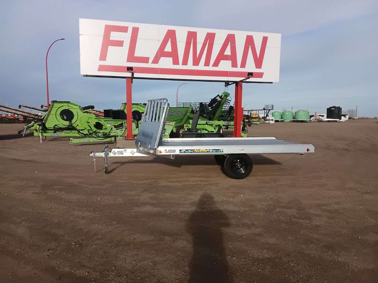 2026 Aluma 101.25" x 12' Toy Hauler Trailer