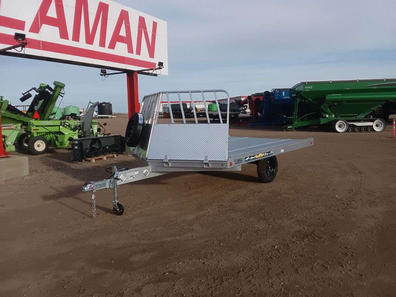 2026 Aluma 101.25" x 12' Toy Hauler Trailer