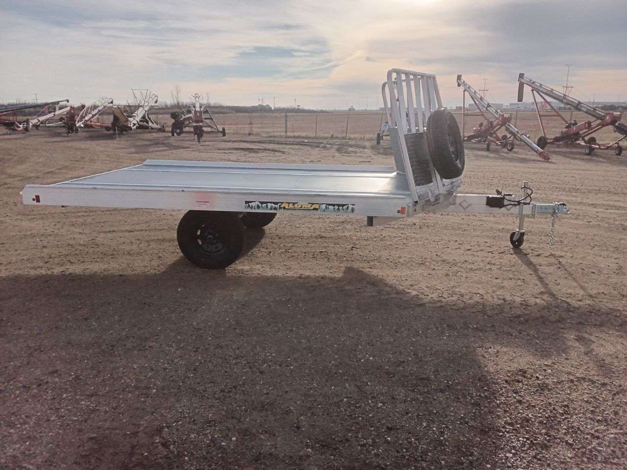 2026 Aluma 101.25" x 12' Toy Hauler Trailer