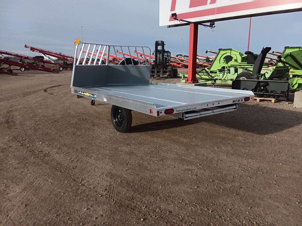 2026 Aluma 101.25" x 12' Toy Hauler Trailer