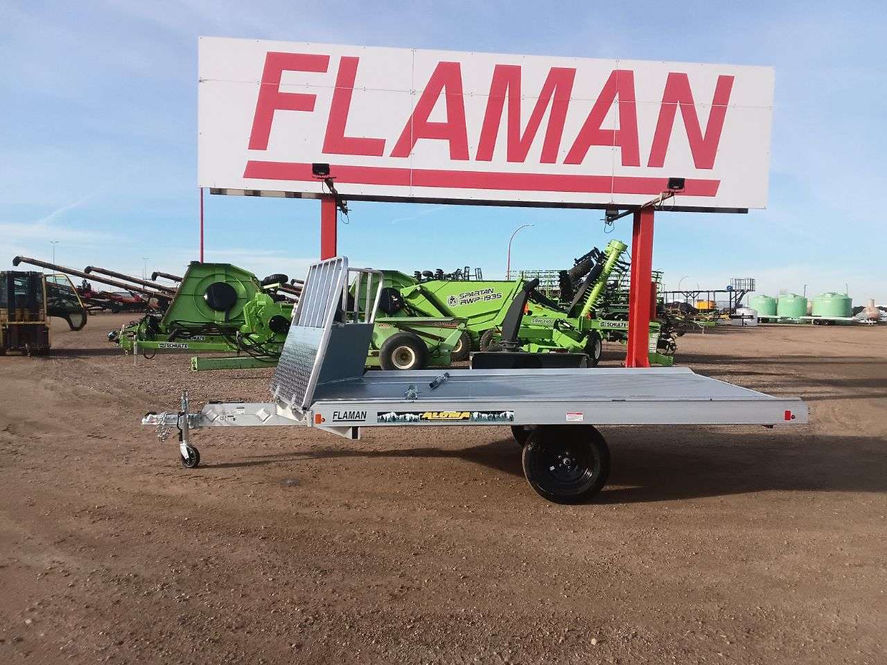2026 Aluma 101.25" x 12' Toy Hauler Trailer