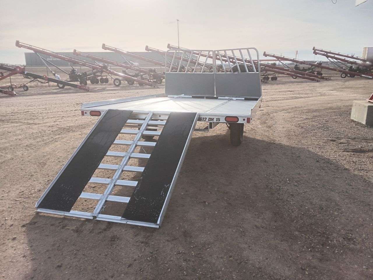 2026 Aluma 101.25" x 12' Toy Hauler Trailer