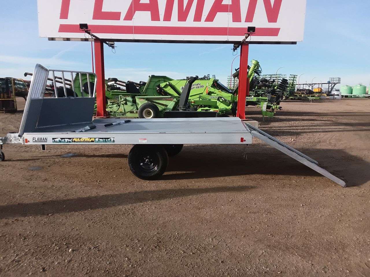 2026 Aluma 101.25" x 12' Toy Hauler Trailer