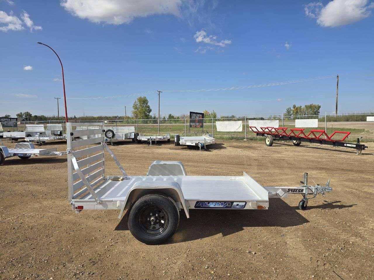 2026 Aluma 548ESA 54" x 8' Utility Trailer