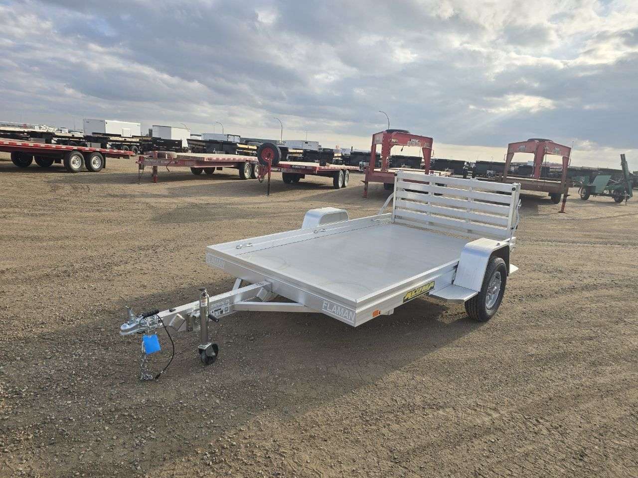 2026 Aluma 6810H 69" x 122" Utility Trailer