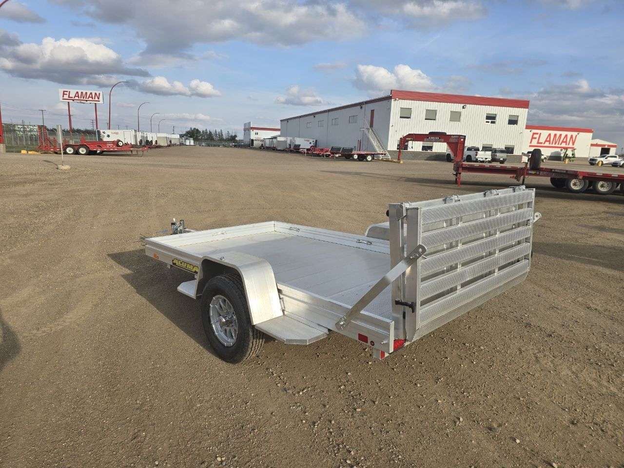 2026 Aluma 6810H 69" x 122" Utility Trailer