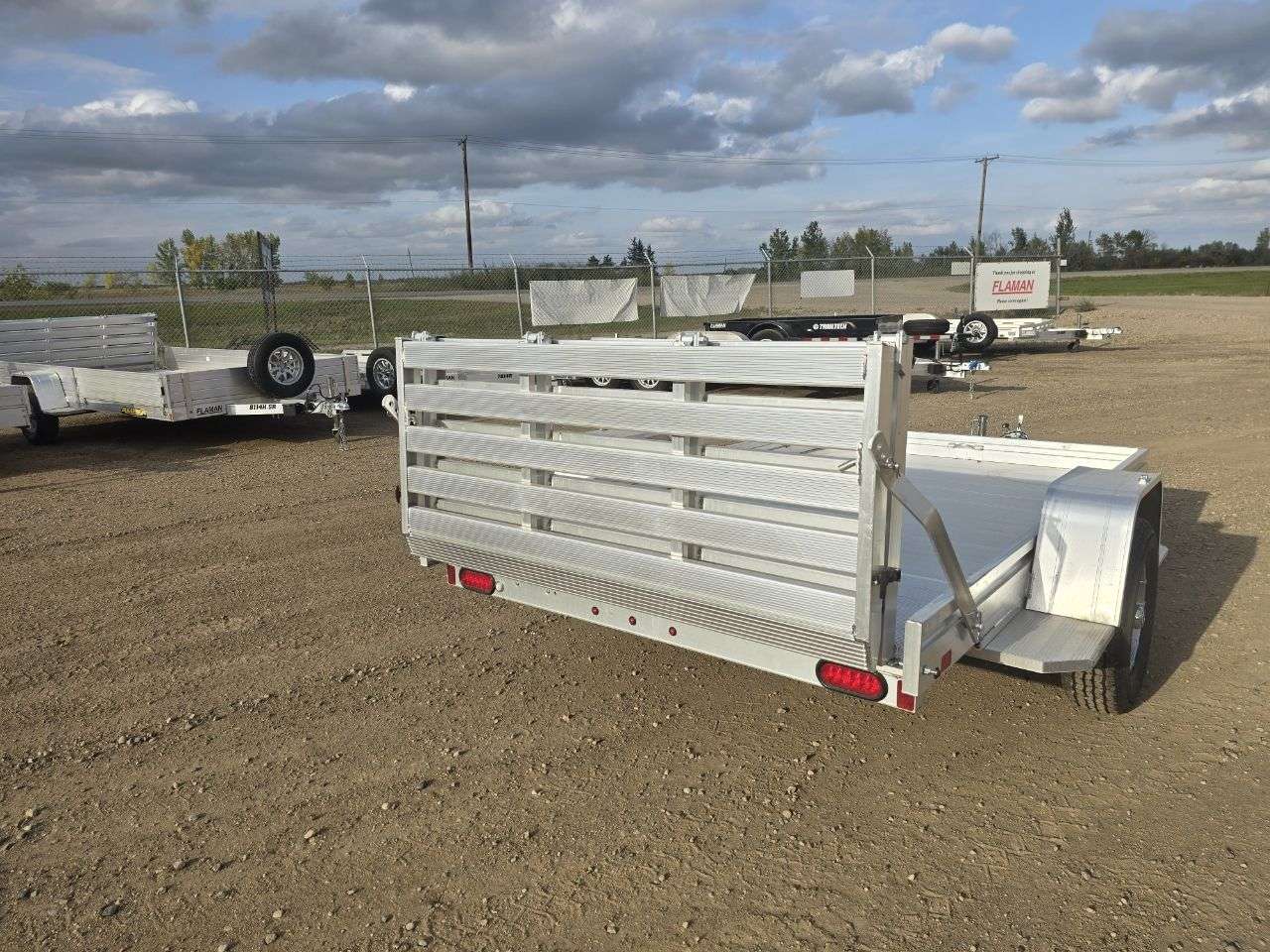 2026 Aluma 6810H 69" x 122" Utility Trailer