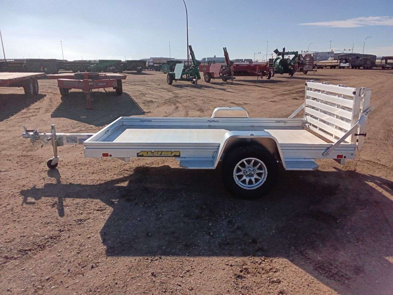 2026 Aluma 6810H 69" x 122" Utility Trailer