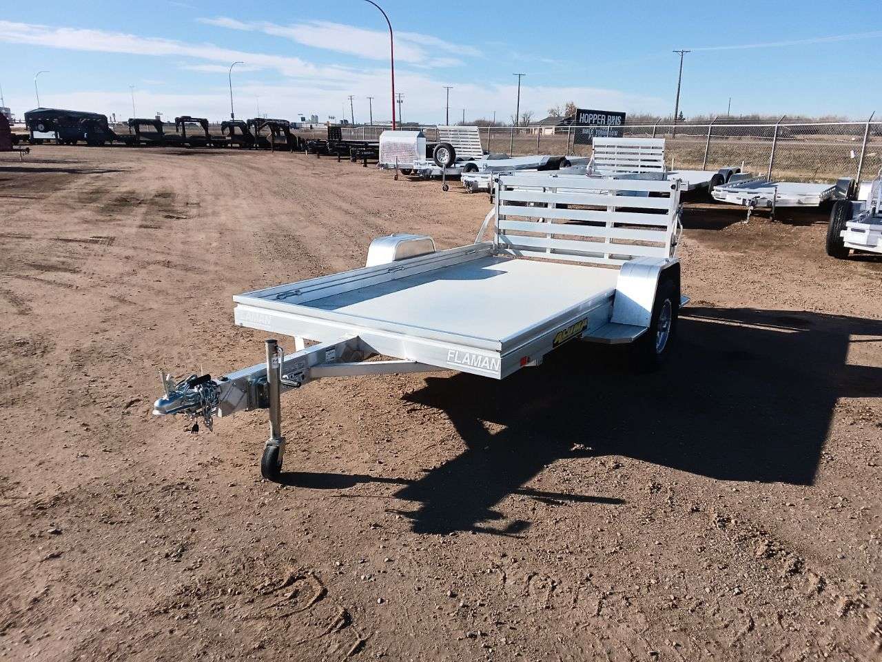2026 Aluma 6810H 69" x 122" Utility Trailer