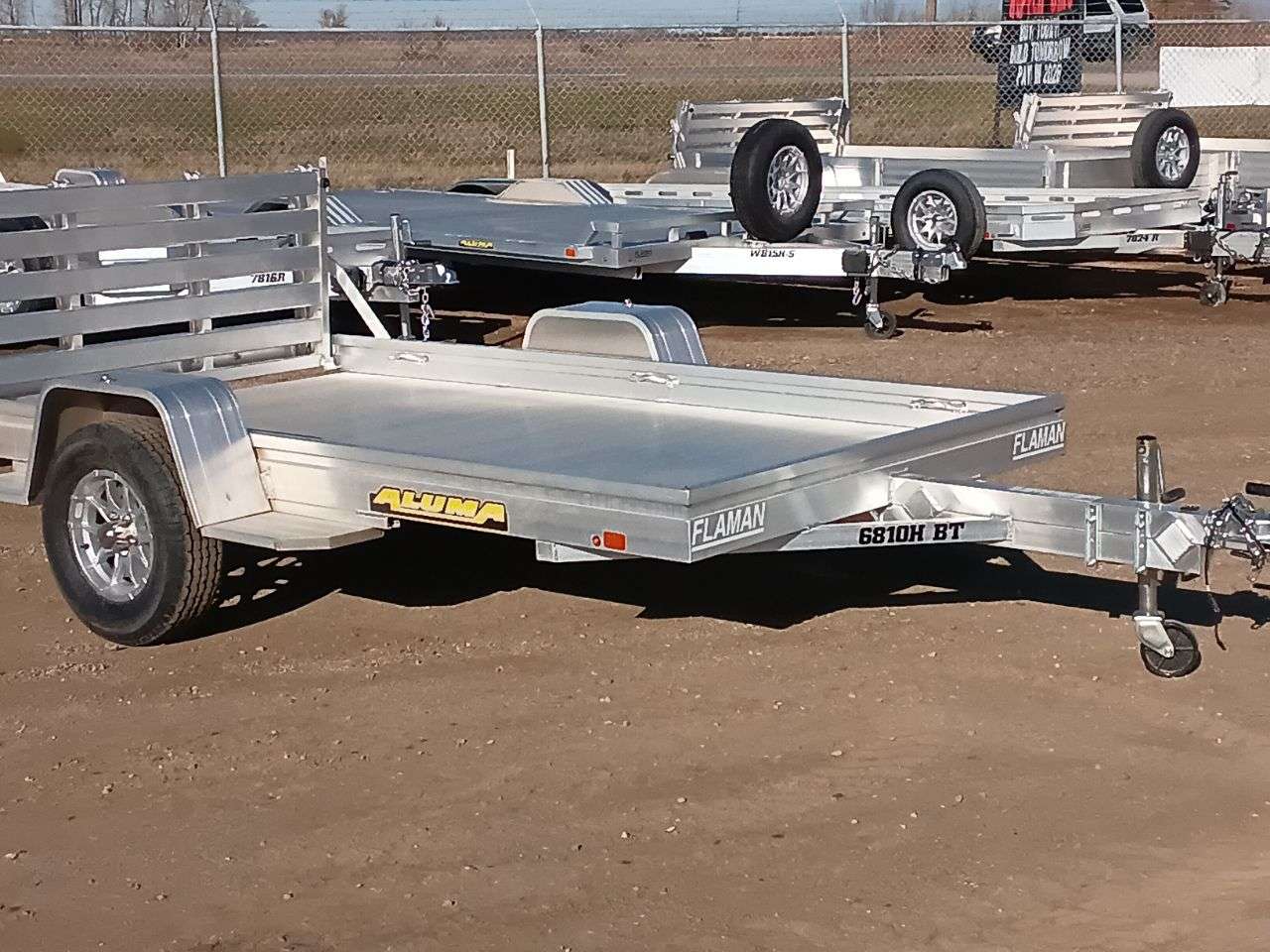 2026 Aluma 6810H 69" x 122" Utility Trailer