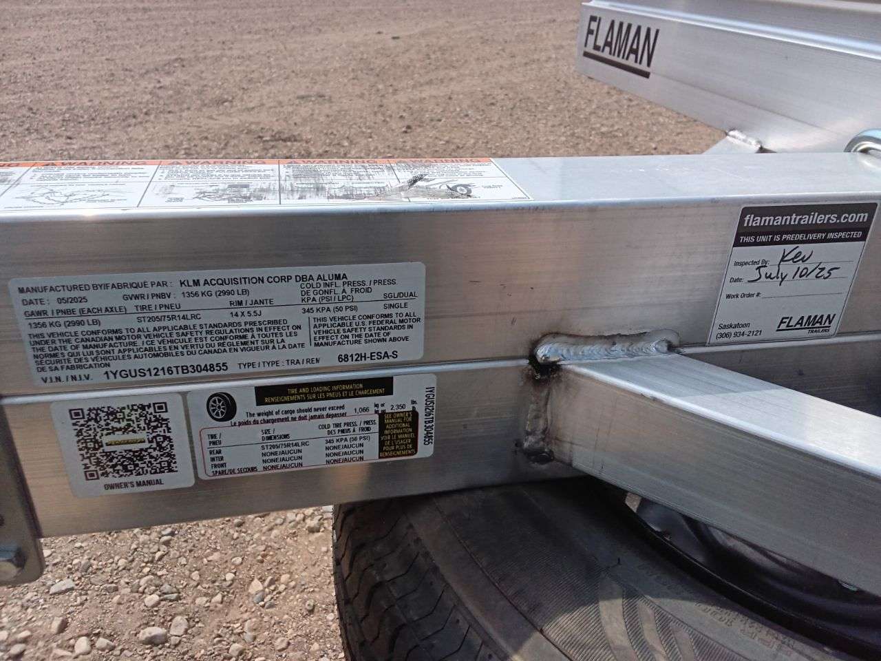 2026 Aluma 69" x 147" Utility
