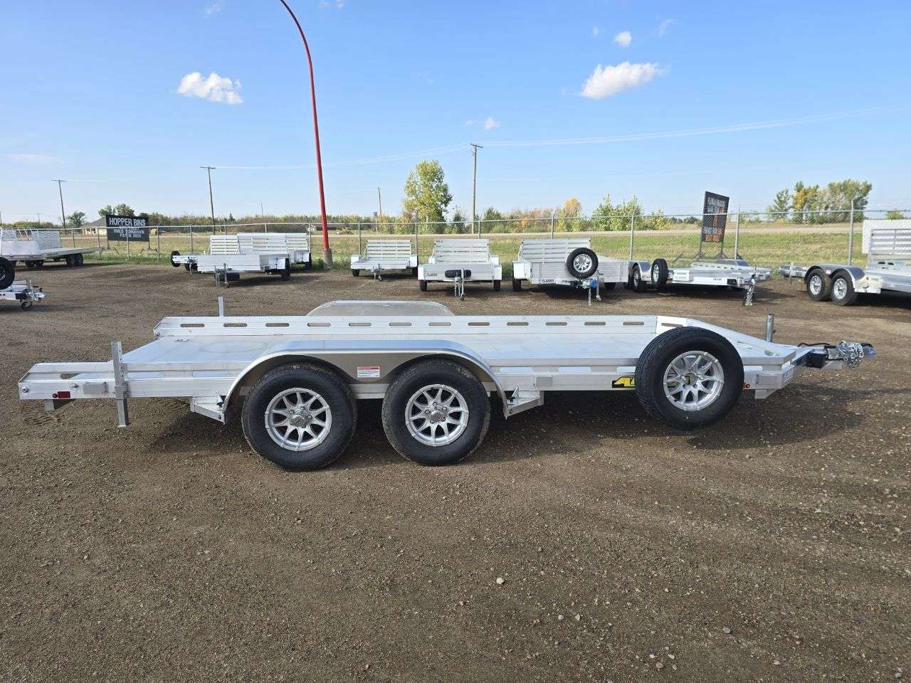 2026 Aluma 77.5" x 16' Utility Trailer