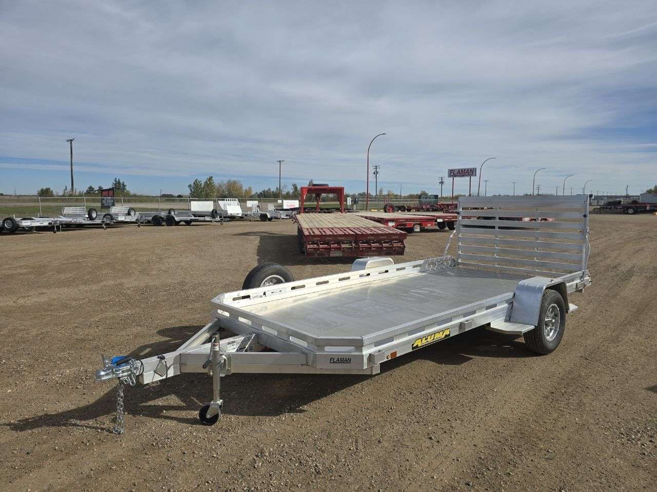 2026 Aluma 7814S 77.5" x 172.5" Utility Trailer