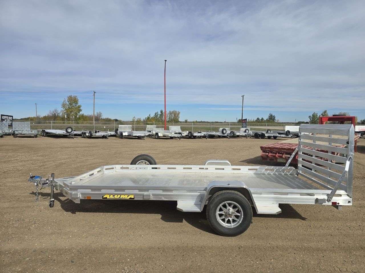 2026 Aluma 7814S 77.5" x 172.5" Utility Trailer