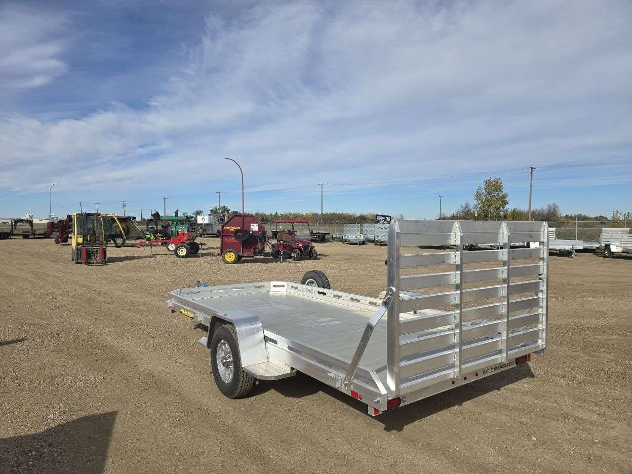 2026 Aluma 7814S 77.5" x 172.5" Utility Trailer