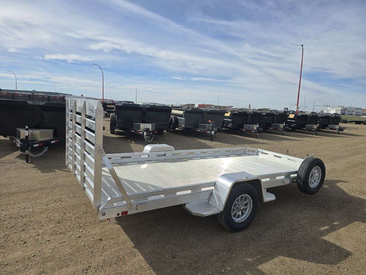 2026 Aluma 7814S 77.5" x 172.5" Utility Trailer