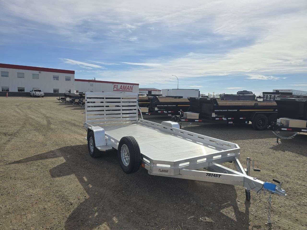 2026 Aluma 7814S 77.5" x 172.5" Utility Trailer