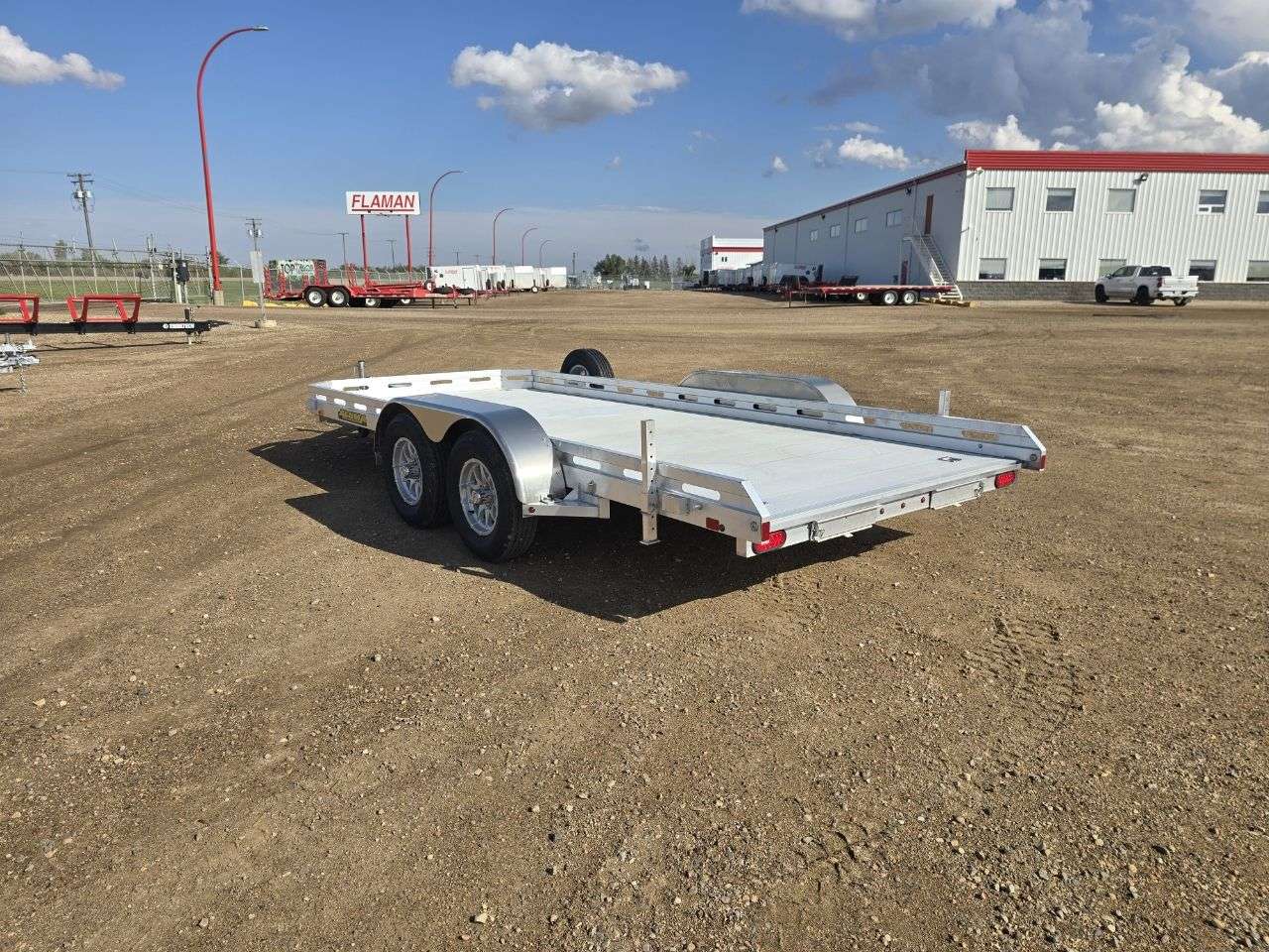 2026 Aluma 7816TA 77.5" x 16' Utility Trailer