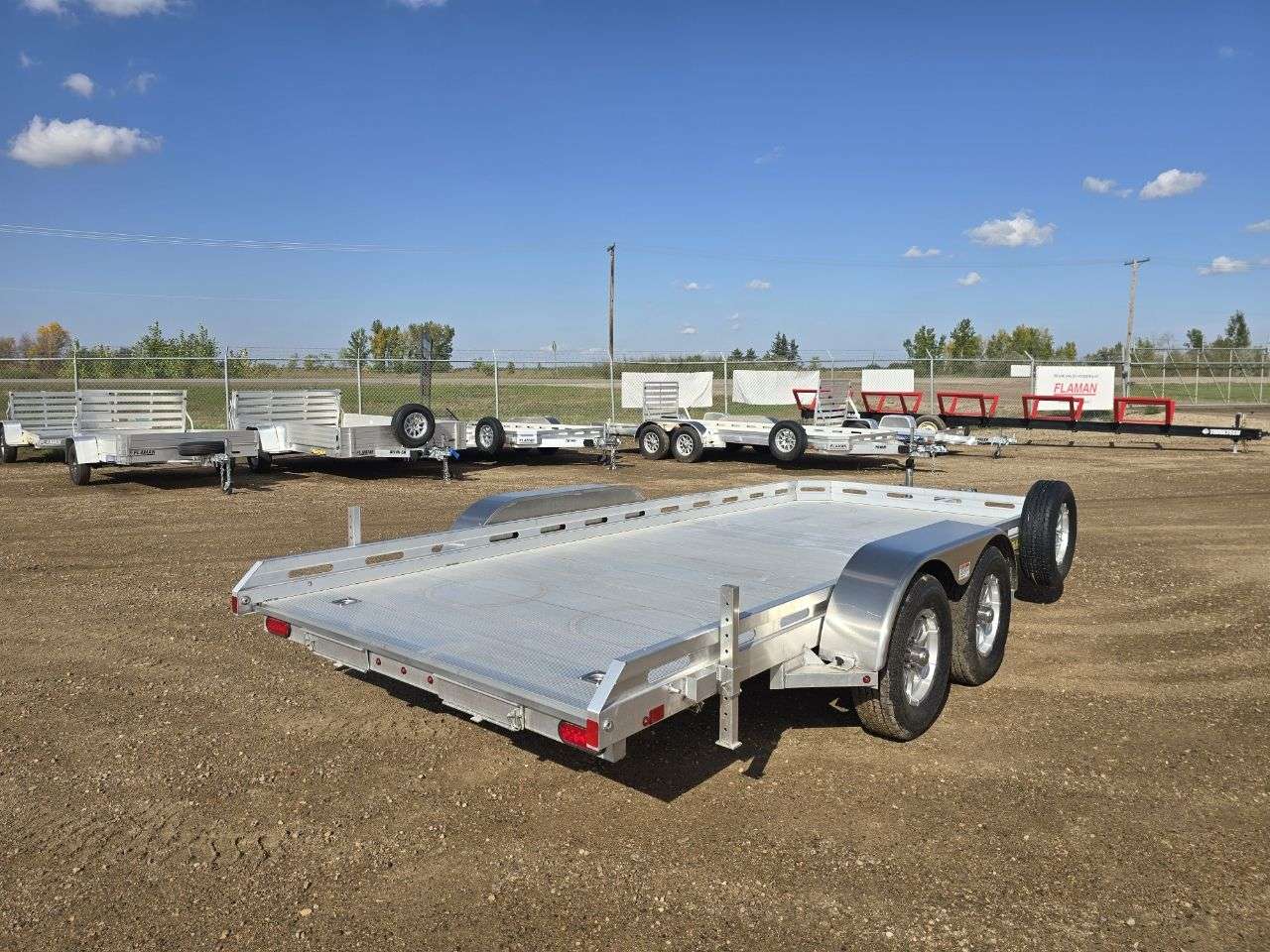2026 Aluma 7816TA 77.5" x 16' Utility Trailer