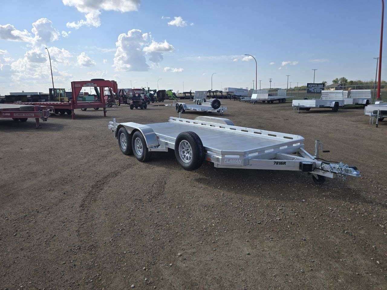 2026 Aluma 7816TA 77.5" x 16' Utility Trailer