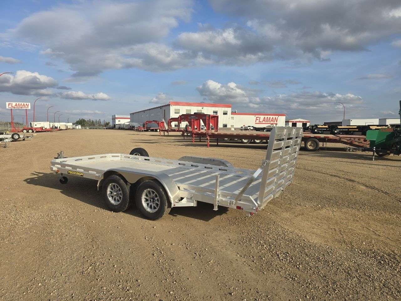 2026 Aluma 7816TA 77.5" x 16' Utility Trailer